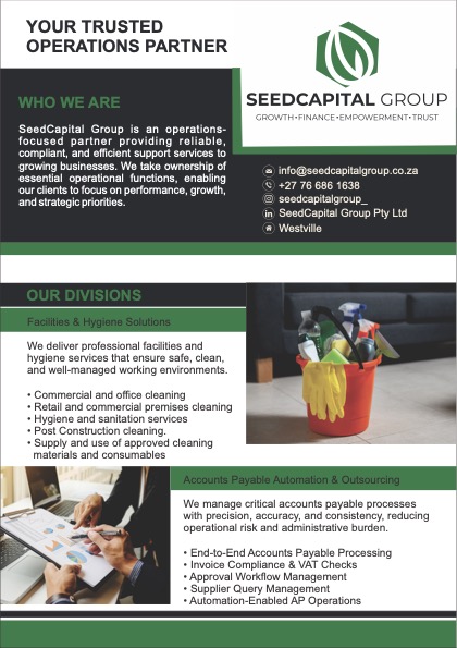 SeedCapital Group flyer design